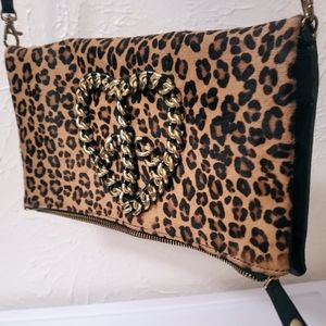 Betsey Johnson crossbody clutch purse